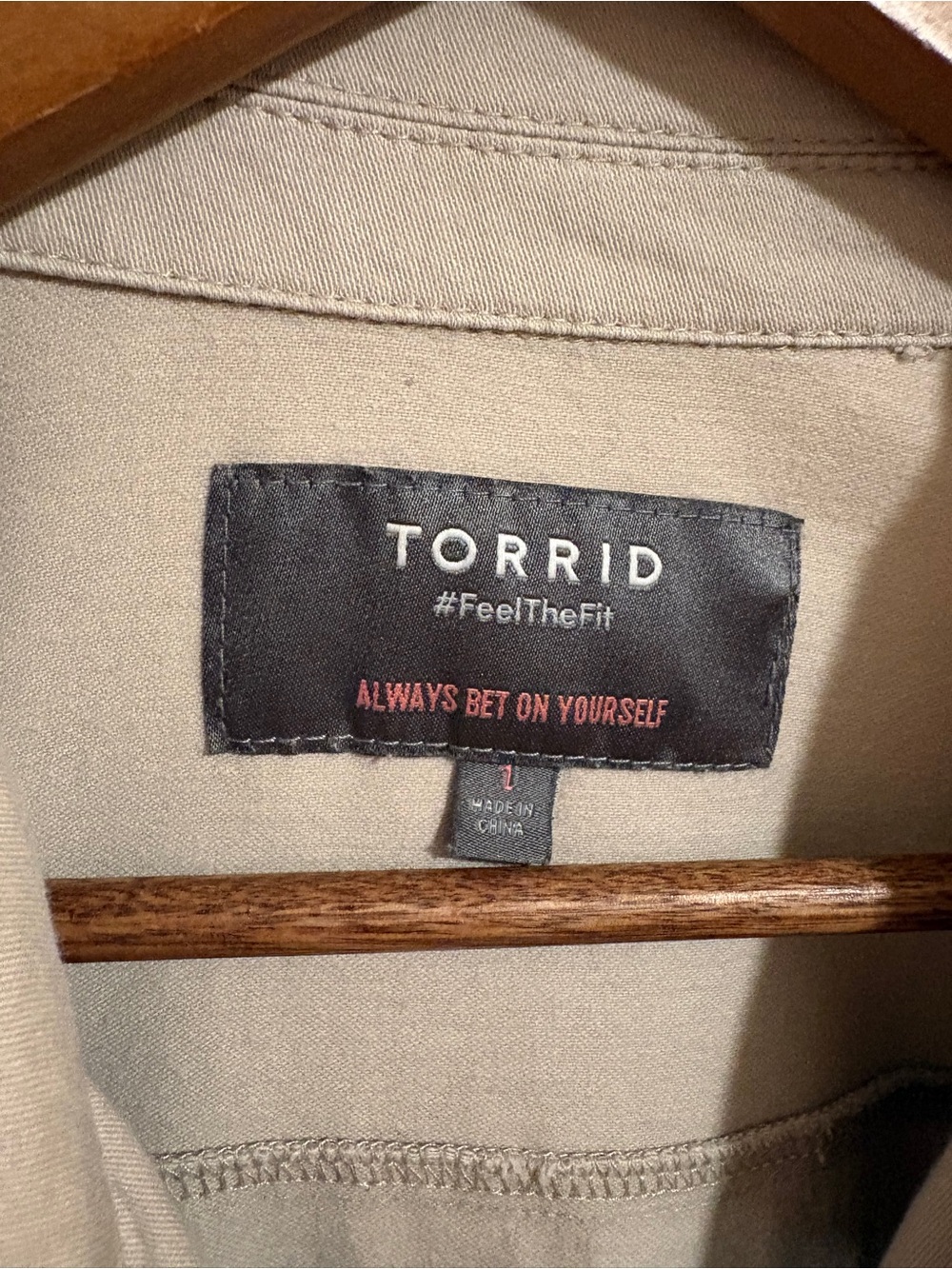 Torrid Utility Jacket - Picture 3 of 9